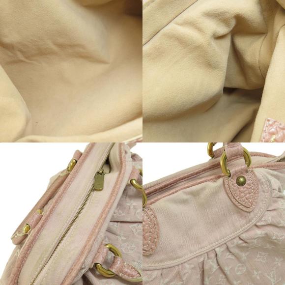 Louis Vuitton Neocabby MM Rose Handbag Monogram Denim - Picture 4 of 9